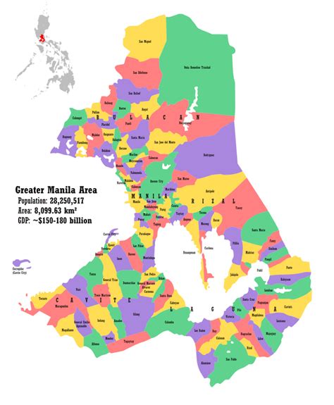 greater metro manila area|City of Greater Manila .